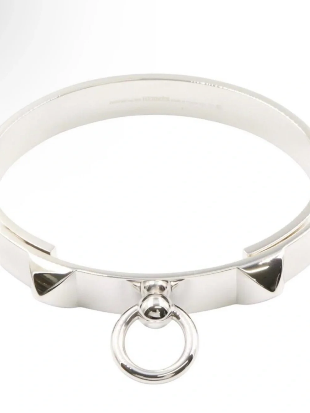 Hermes Rivale Silver  Bracelet